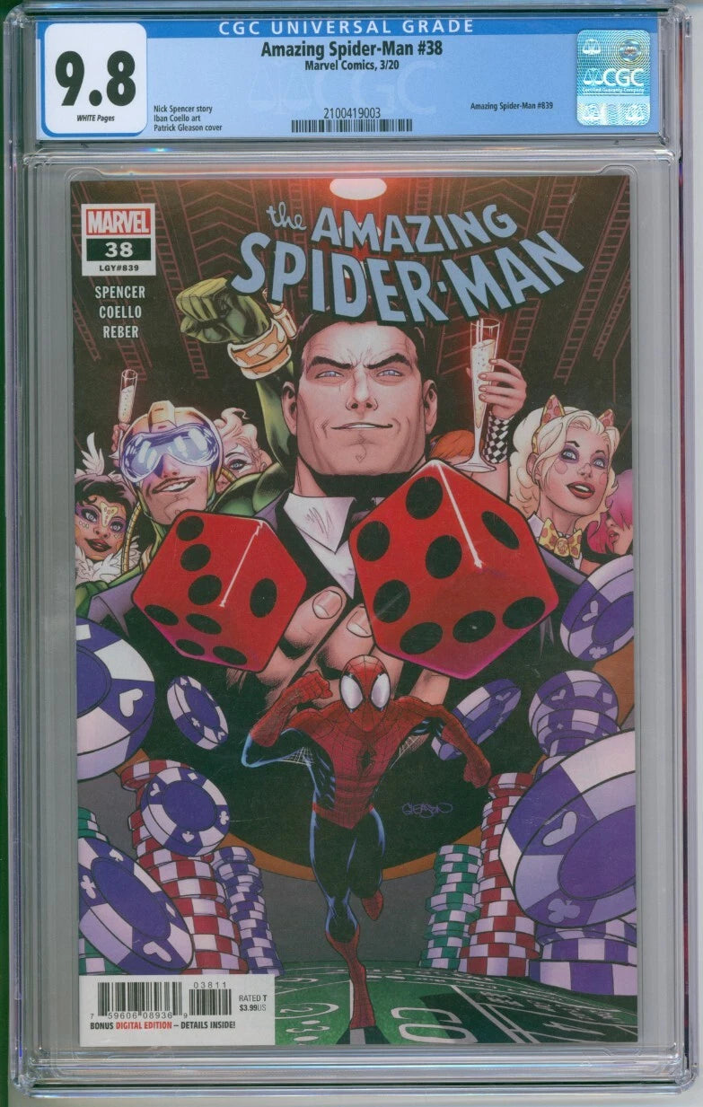 Marvel Comics Amazing Spider-Man #38 (LGY #839) CGC 9.8