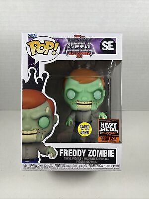 Freddy Zombie Glow in the Dark Heavy Metal Halloween 2023 Funko Pop SE