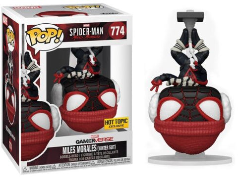 Pop Spider-Man Miles Morales (Winter Suit) 774 Hot Topic Exclusive