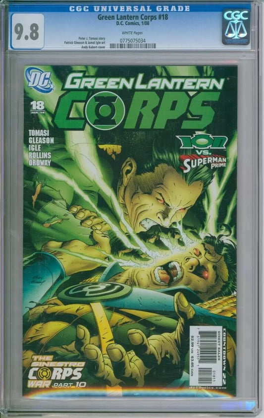 Green Lantern Corps #18 CGC 9.8