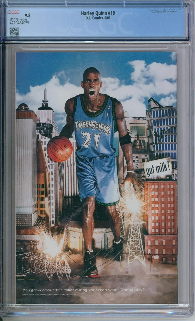 Harley Quinn #10 CGC 9.8 Batgirl