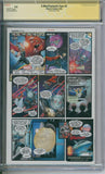 X-Men/Fantastic Four #4 CGC Signature Series 9.8 Signed By Mark Brooks
