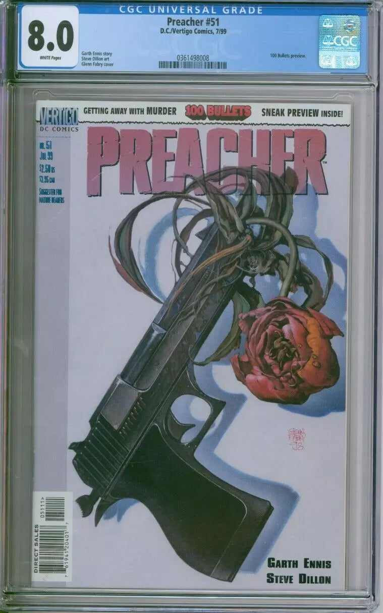 Preacher #51 CGC 8.0