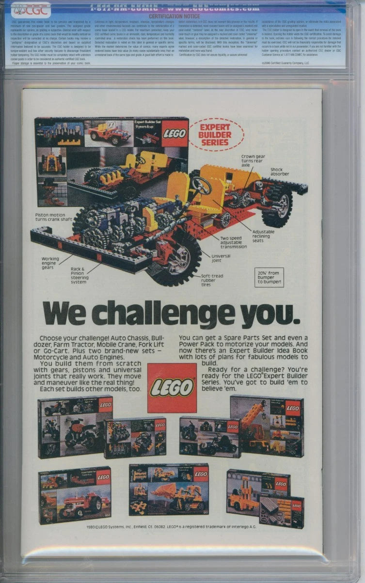 Spectacular Spider-Man #50 CGC 9.8 John Romita Jr, Frank Miller