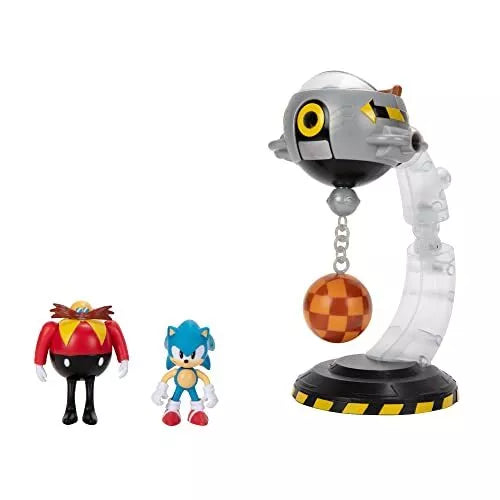 Sonic The Hedgehog Egg Mobile Battle Set with Sonic & Dr. Eggman