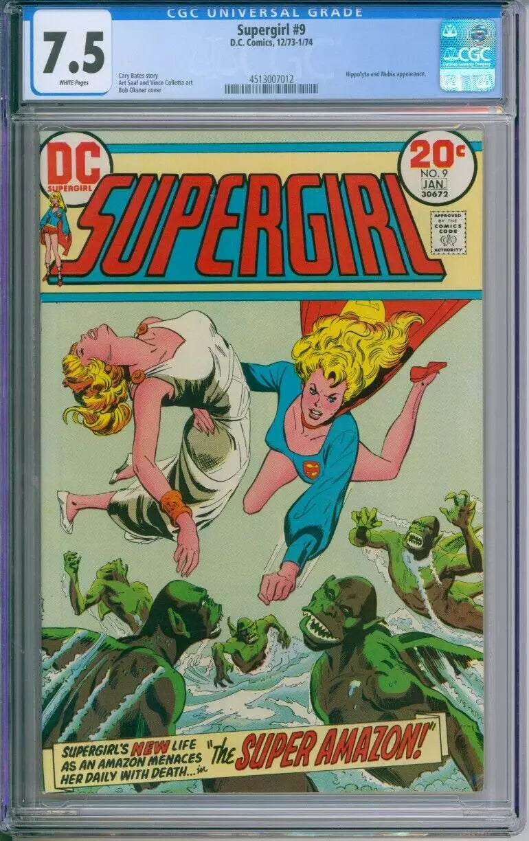 Supergirl #9 CGC 7.5