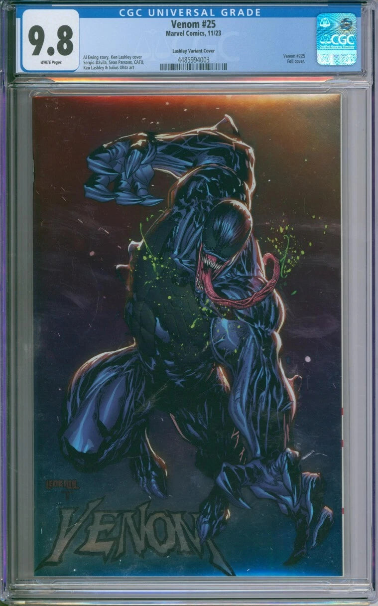 Venom #25 (LGY #225) CGC 9.8 Lashley Variant Cover