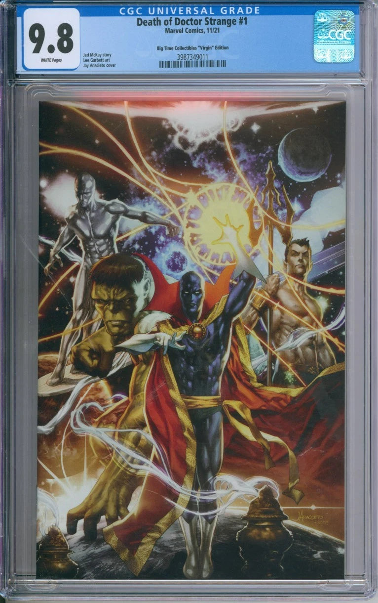 Death Of Doctor Strange #1 CGC 9.8 "Virgin" Edition