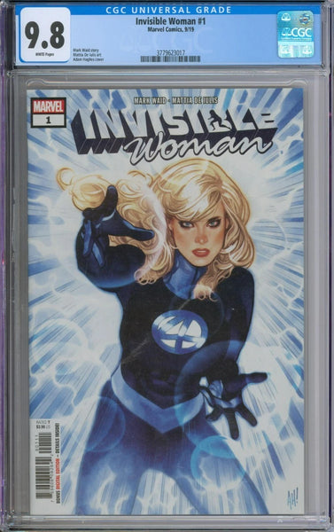 Invisible Woman #1 CGC 9.8 Mark Waid