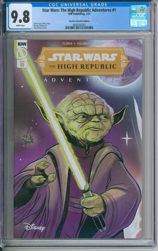 Star Wars: The High Republic Adventures #1 (B) CGC 9.8 Retailer Incentive