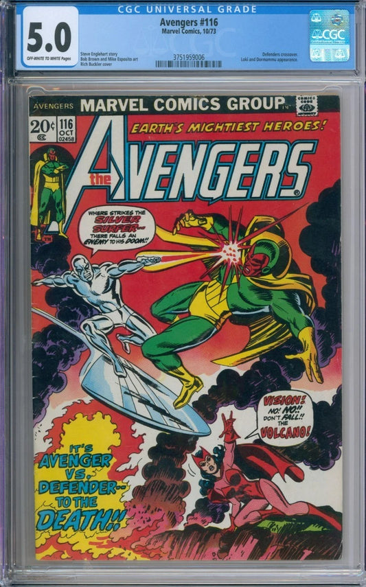 Avengers #116 CGC 5.0 Steve Englehart