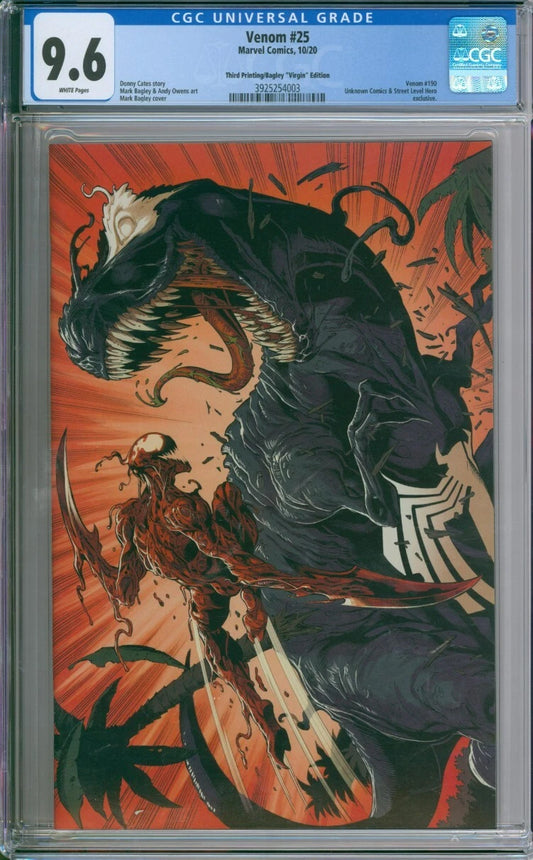 Venom #25 (LGY #190) CGC 9.6 Third Printing "Virgin" Edition