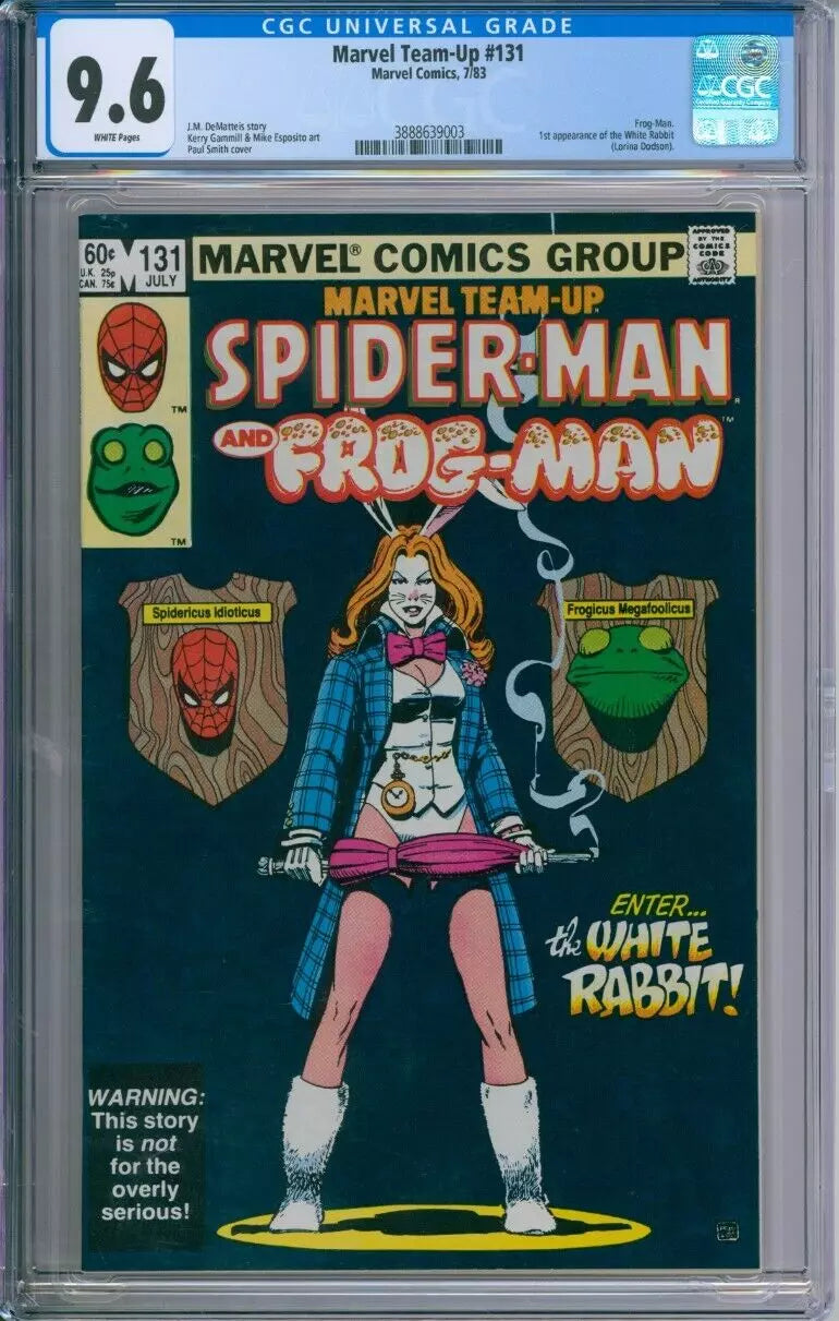 Marvel Team-Up #131 CGC 9.6 1st Appearance Of White Rabbit