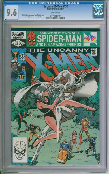 Uncanny X-Men #152 CGC 9.6