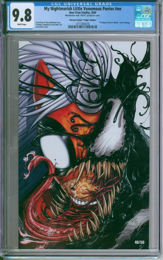 My Nightmarish Little Venomous Ponies #nn CGC 9.8 "Virgin" Cover