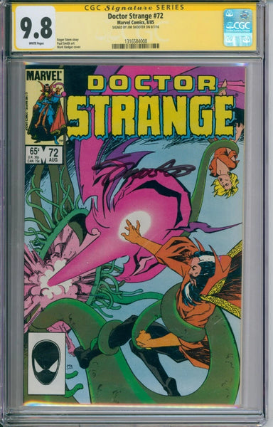 Doctor Strange #72 CGC Signature Series 9.8 Signed By Jim Shooter