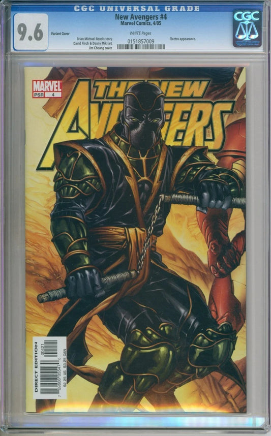 New Avengers #4 CGC 9.6 Variant Cover