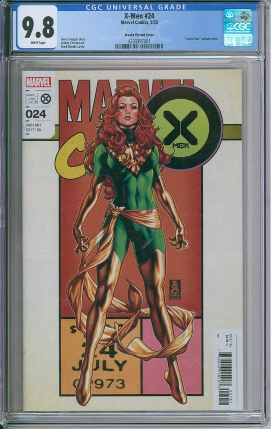X-Men #24 CGC 9.8 Variant Cover