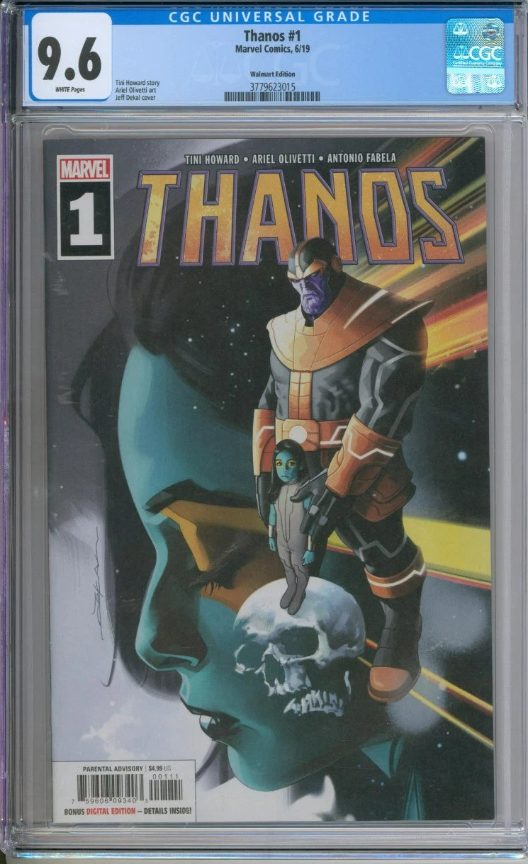 Thanos #1 CGC 9.6 Walmart Edition