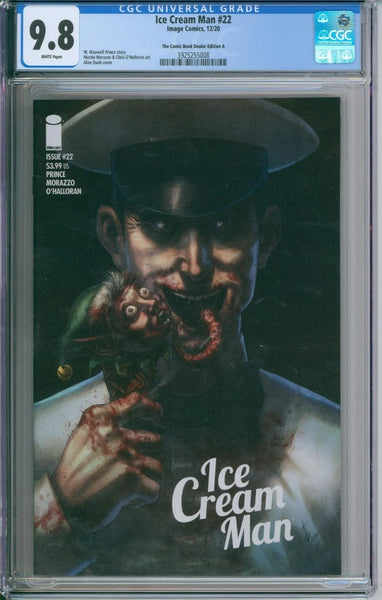 Ice Cream Man #22 CGC 9.8 Comic Book Dealer Edition A