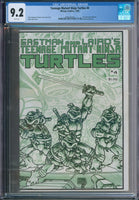 Teenage Mutant Ninja Turtles #4 CGC 9.2 Eastman & Laird