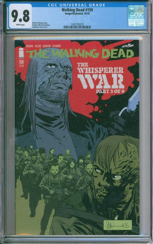 The Walking Dead #159 CGC 9.8