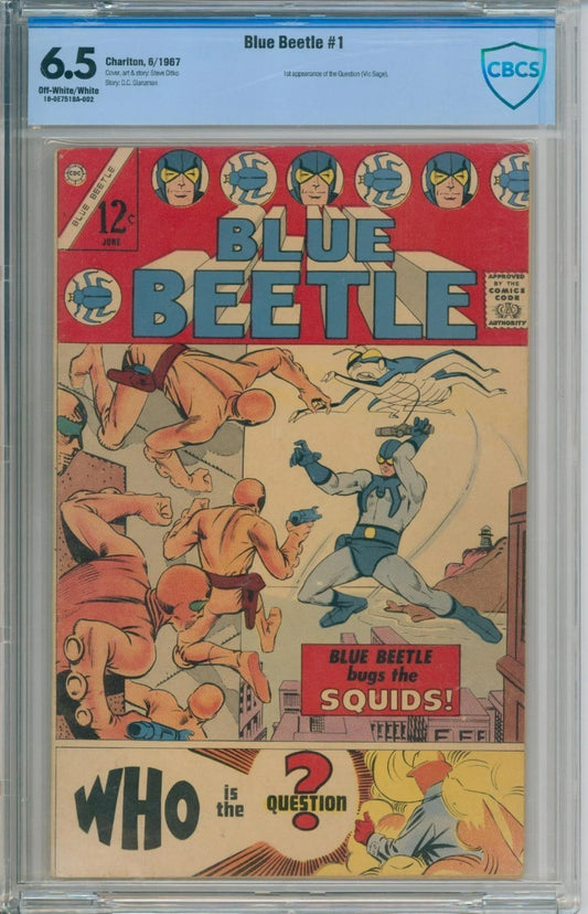 Blue Beetle #1 CBCS 6.5 1st Appearance Of The Question