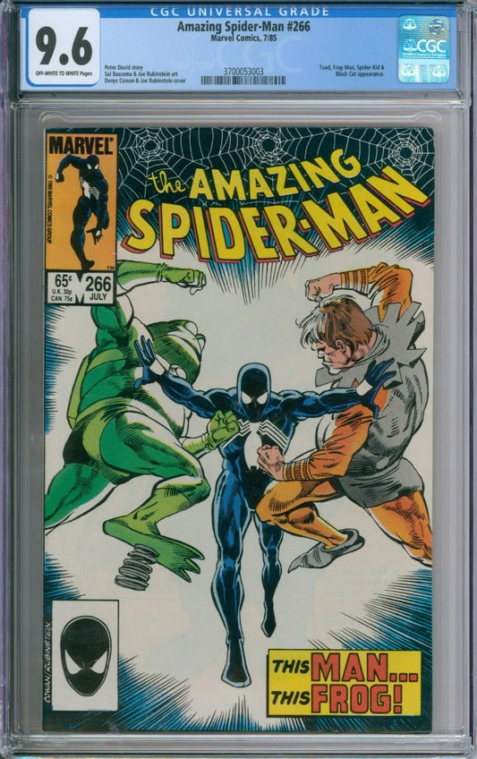 Amazing Spider-Man #266 CGC 9.6 Peter David
