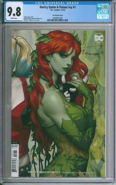 Harley Quinn & Poison #1 CGC 9.8 Lau Variant Cover