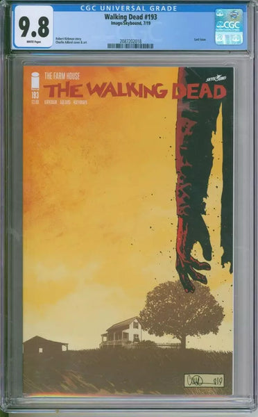 Walking Dead #193 CGC 9.8 Last Issue