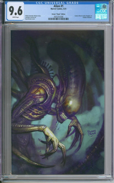 Alien #1 CGC 9.6 Brown "Virgin" Edition Cover Exclusive