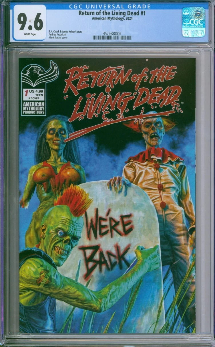 Return Of The Living Dead #1 CGC 9.6