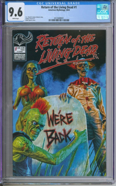 Return Of The Living Dead #1 CGC 9.6