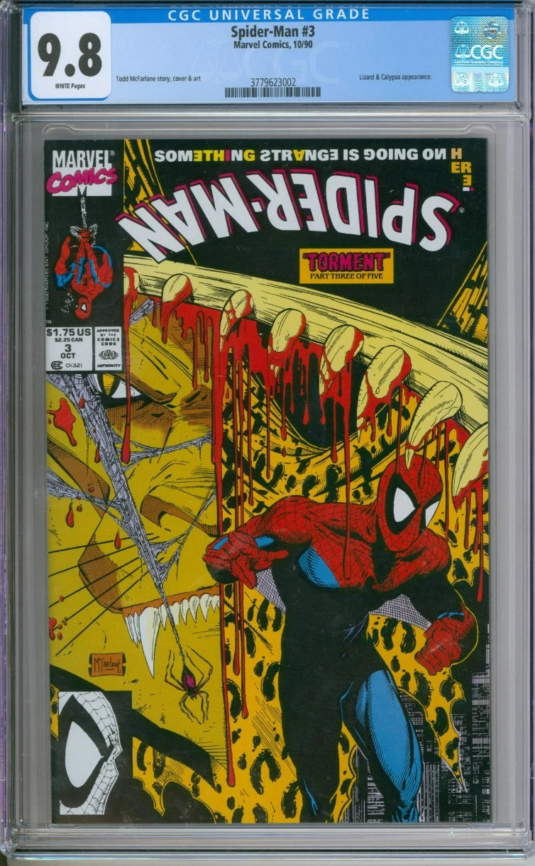 Spider-Man #3 CGC 9.8 Todd McFarlane