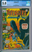 Avengers #90 CGC 5.0 Roy Thomas