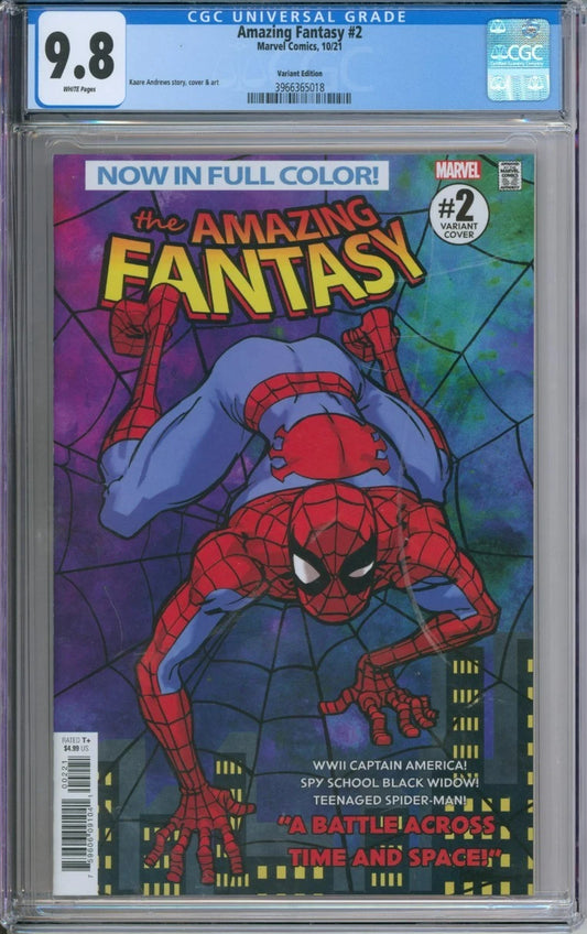 Amazing Fantasy #2 CGC 9.8 Variant Edition