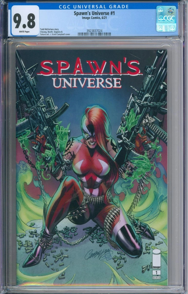 Spawn's Universe #1 CGC 9.8 Todd McFarlane