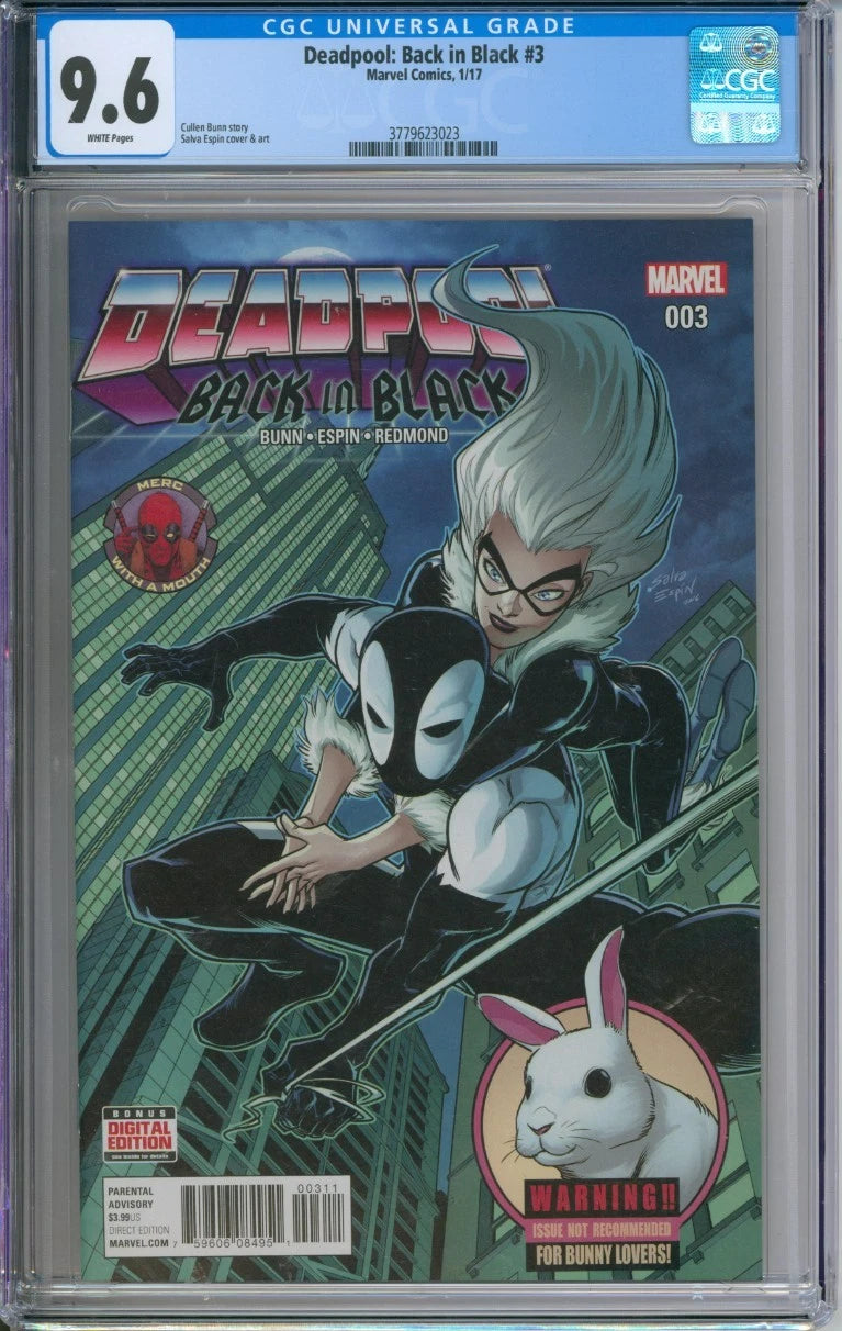 Deadpool: Back In Black #3 CGC 9.6 Cullen Bunn