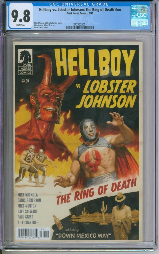 Hellboy vs. Lobster Johnson: The Ring Of Death #nn CGC 9.8