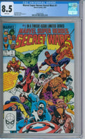 Marvel Super Heroes Secret Wars #1 CGC 8.5 Jim Shooter