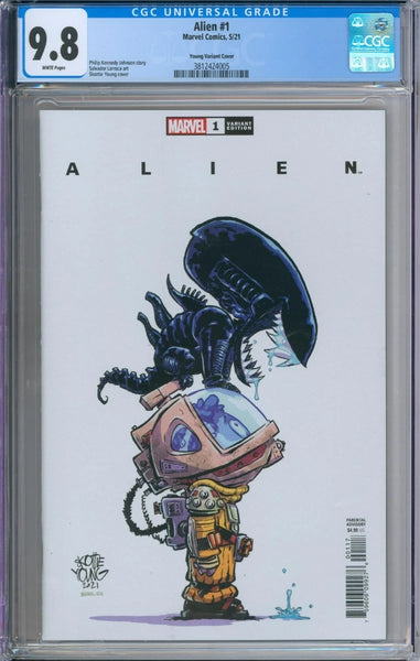 Alien #1 CGC 9.8 Young Variant Cover
