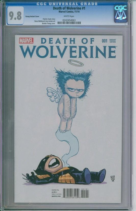Death Of Wolverine CGC 9.8 Young Variant Cover