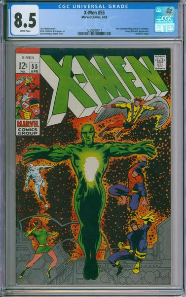 X-Men #55 CGC 8.5 Alex Summers Finds Out He's A Mutant