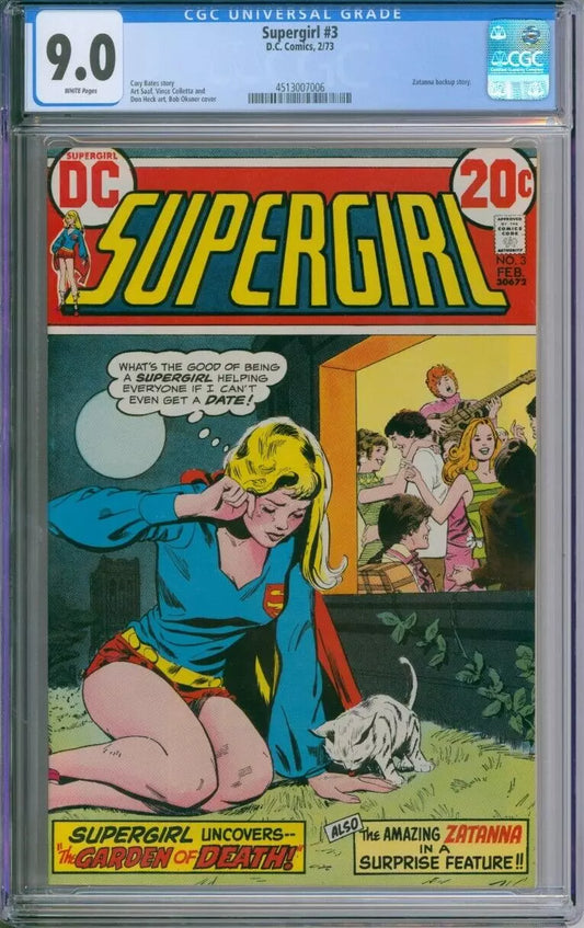 Supergirl #3 CGC 9.0