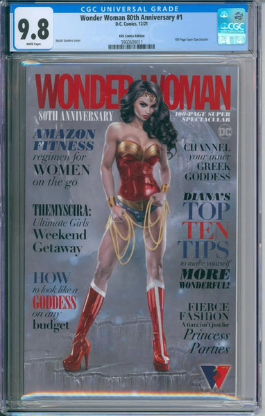 Wonder Woman 80th Anniversary #1 CGC 9.8 KRS Comics Edition