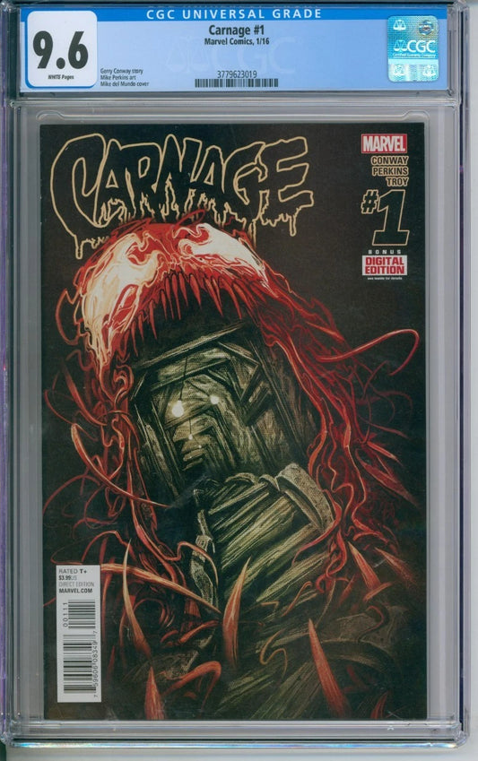 Carnage #1 CGC 9.6 Gerry Conway