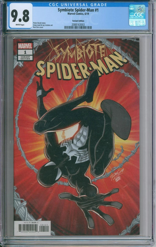 Symbiote Spider-Man #1 CGC 9.8 Variant Edition Cover