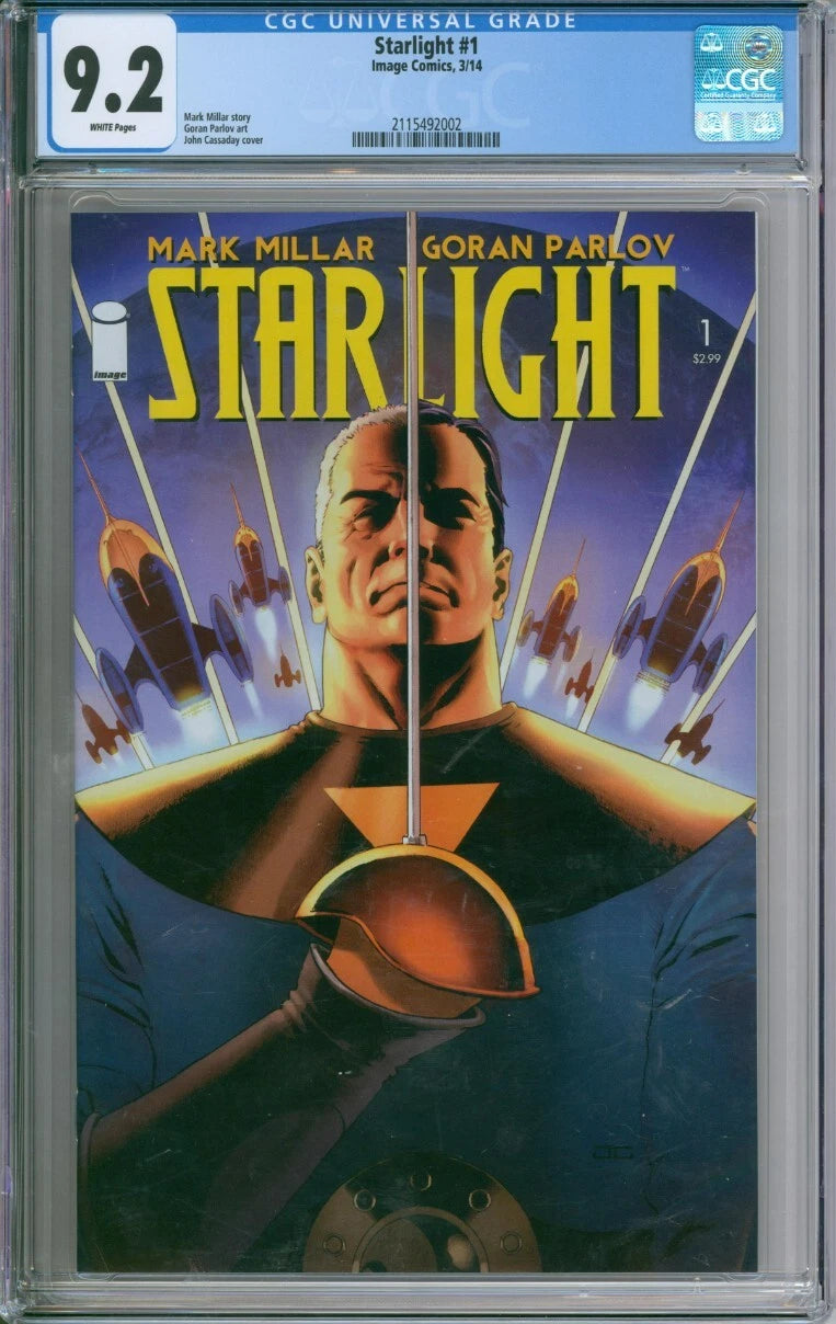 Starlight #1 CGC 9.2 Mark Millar