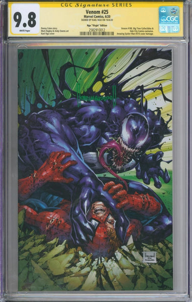 Venom #25 (B) CGC Signature Series 9.8 Signed By Kael NGU