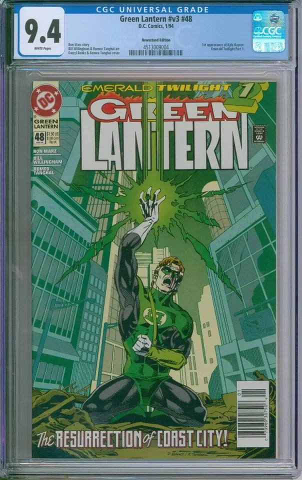 Green Lantern #3v #48 CGC 9.4